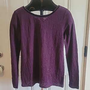 Loft Long Sleeved Blouse Shirt Top Size Medium Measures Small